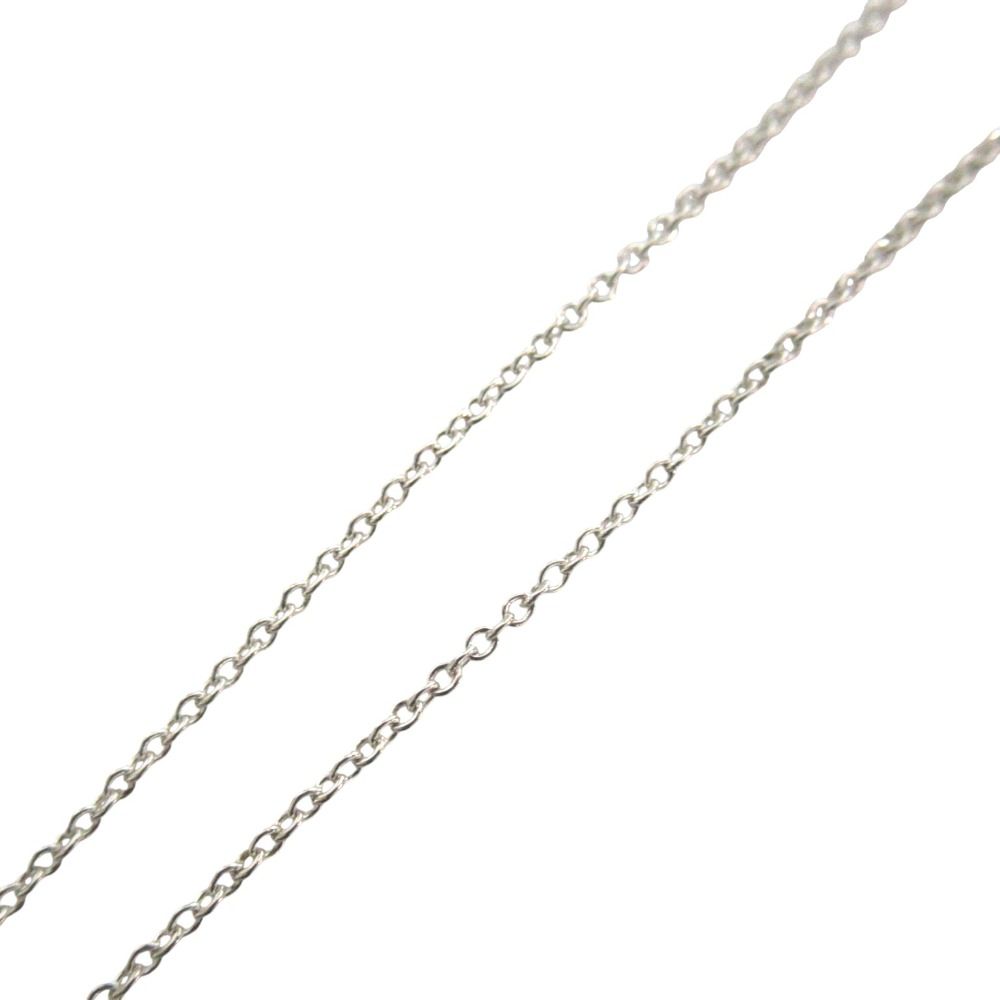 Tiffany & Co Elsa Peretti Open Heart Necklace Pendant 925 Sterling Silver — view 5