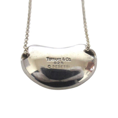 Tiffany & Co Elsa Peretti Bean Necklace Pendant 925 Sterling Silver