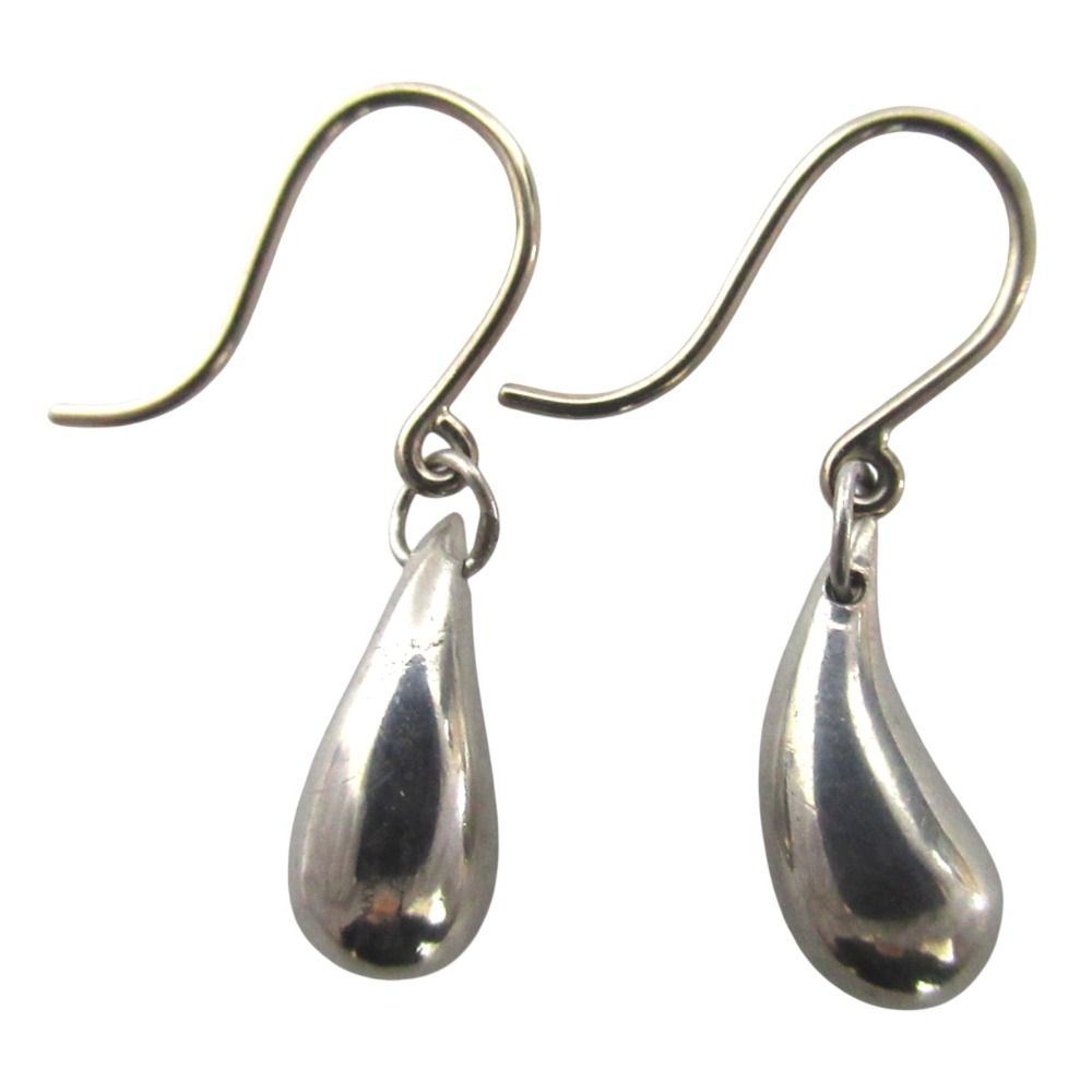 Tiffany & Co Teardrop Earrings Silver