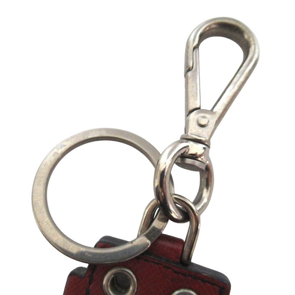 Prada Saffiano Leather Robot Key Holder Bag Charm Multicolor — view 4