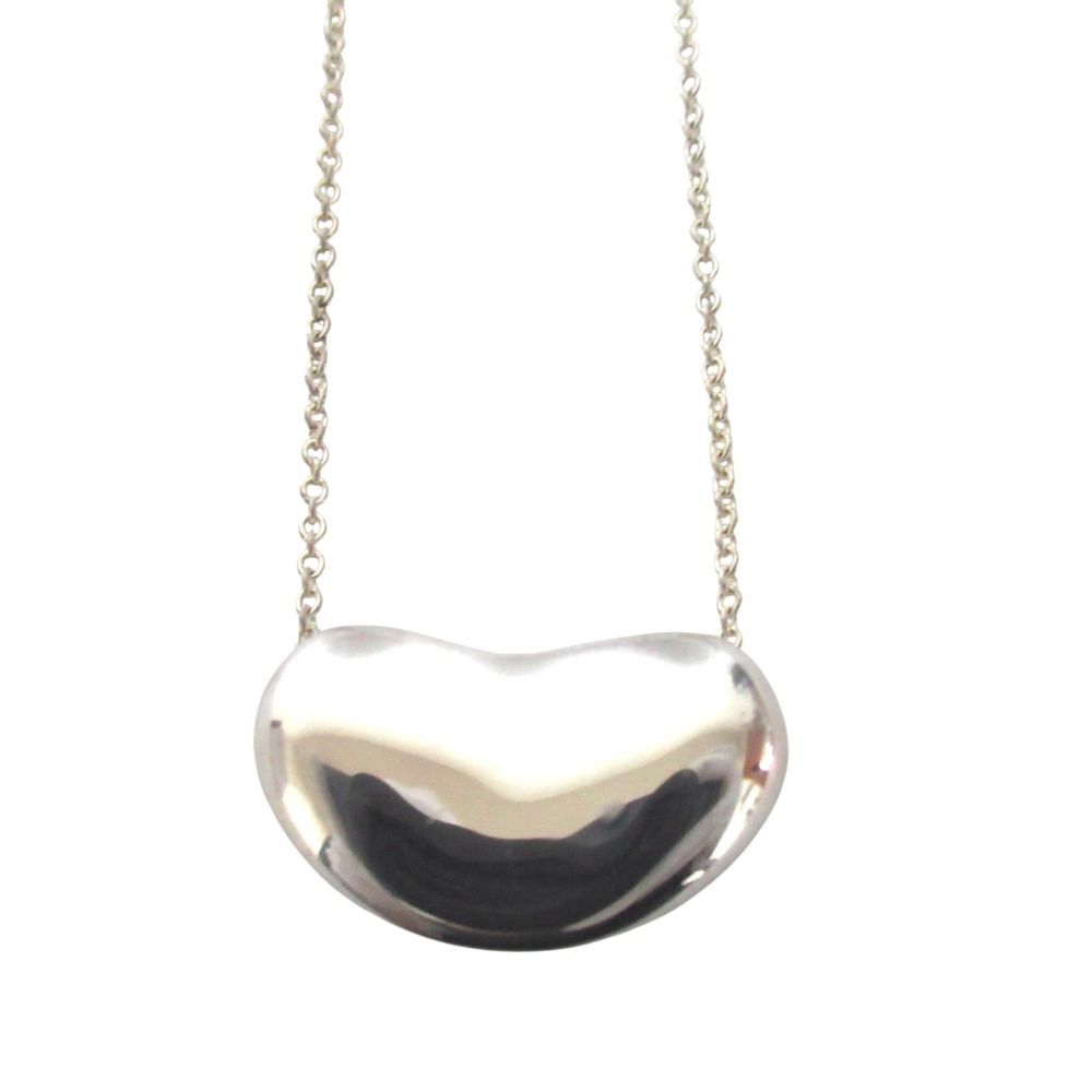 Tiffany & Co Bean Necklace Pendant 925 Sterling Silver