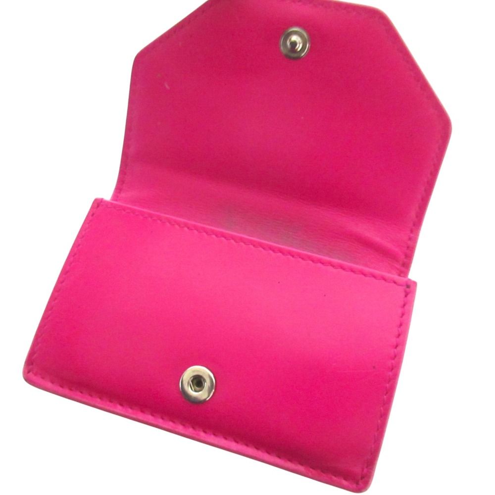 Balenciaga Etui Mini Wallet 1 Compact Trifold Pink — view 6