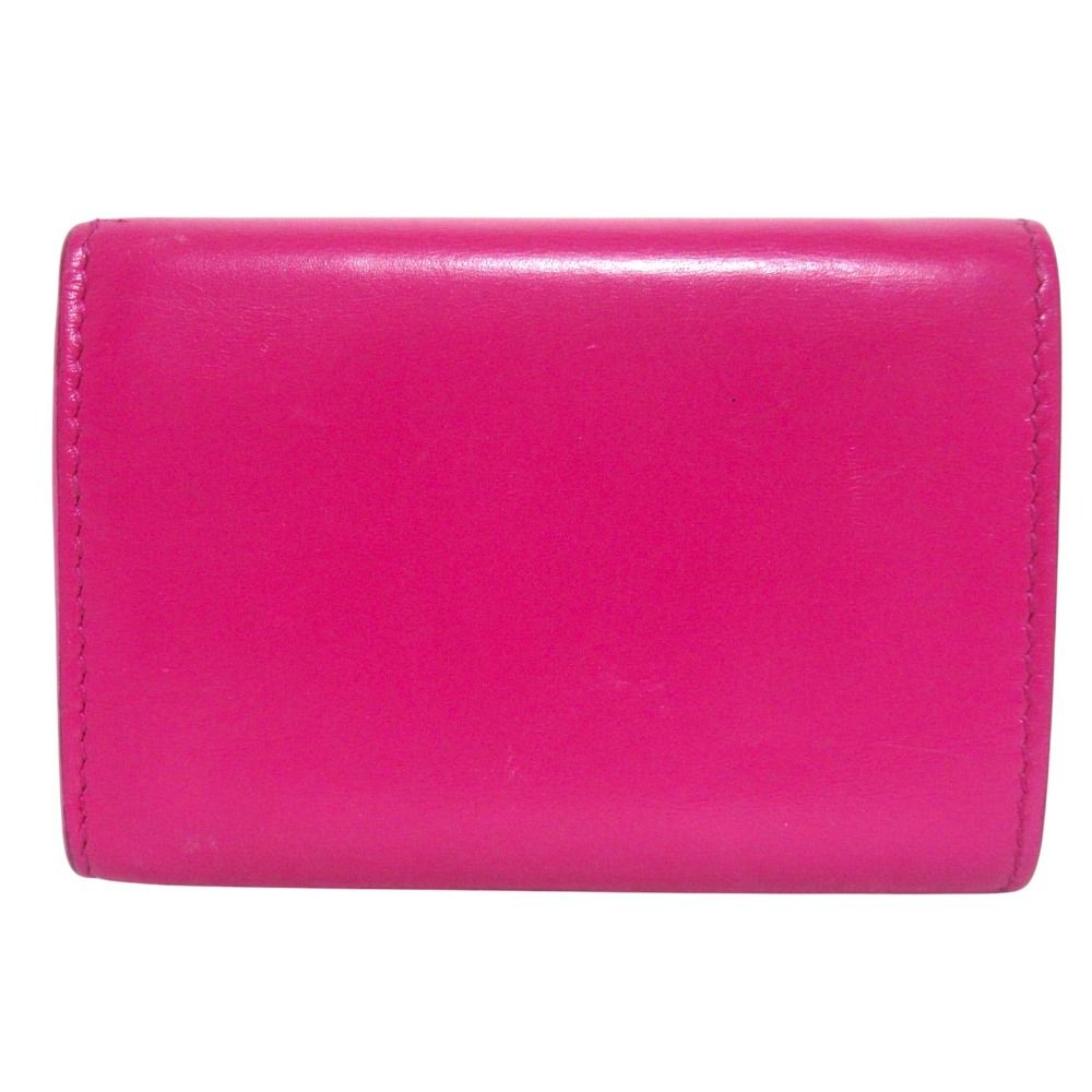 Balenciaga Etui Mini Wallet 1 Compact Trifold Pink — view 2