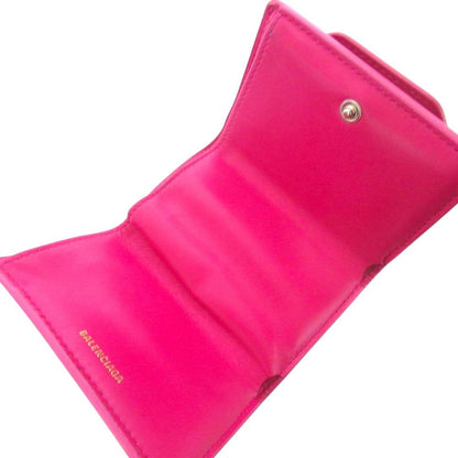 Balenciaga Etui Mini Wallet 1 Compact Trifold Pink — view 7