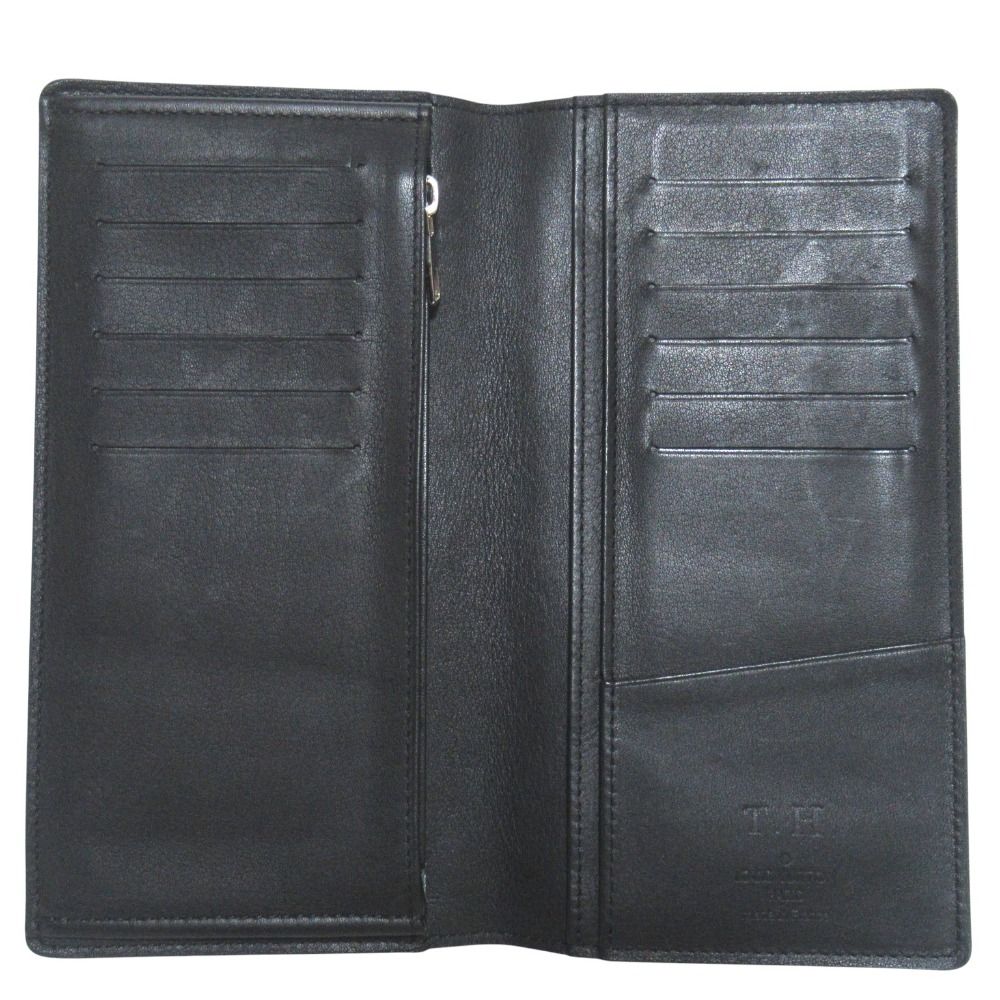 Louis Vuitton Portefeuille Brazza Taurillon Leather Wallet Bifold Black — view 4