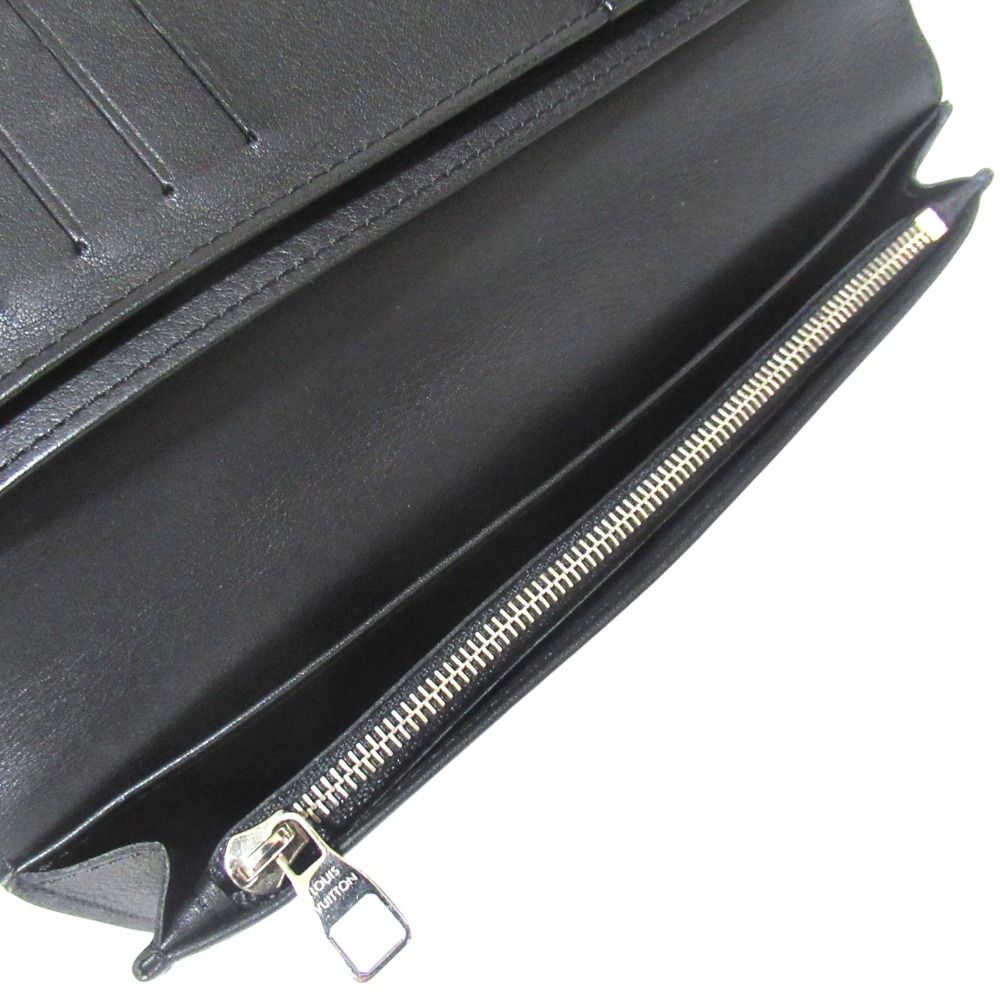 Louis Vuitton Portefeuille Brazza Taurillon Leather Wallet Bifold Black — view 5