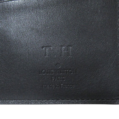 Louis Vuitton Portefeuille Brazza Taurillon Leather Wallet Bifold Black — view 7