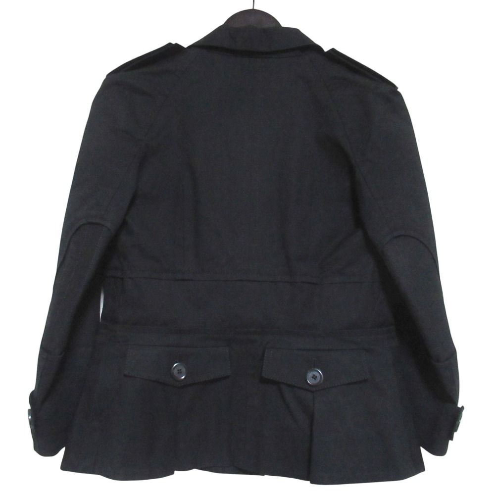 Louis Vuitton Single Military Jacket 36 Black — view 2