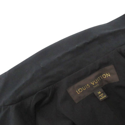 Louis Vuitton Single Military Jacket 36 Black — view 5