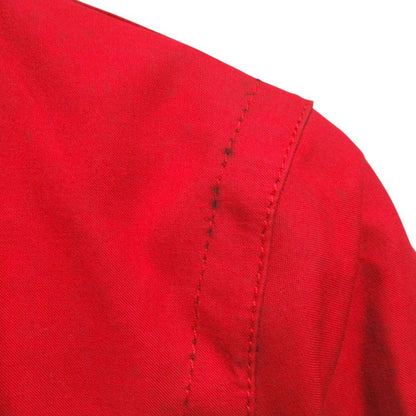 Louis Vuitton Mackintosh Rubberized Short Trench Coat 40 Red — view 7
