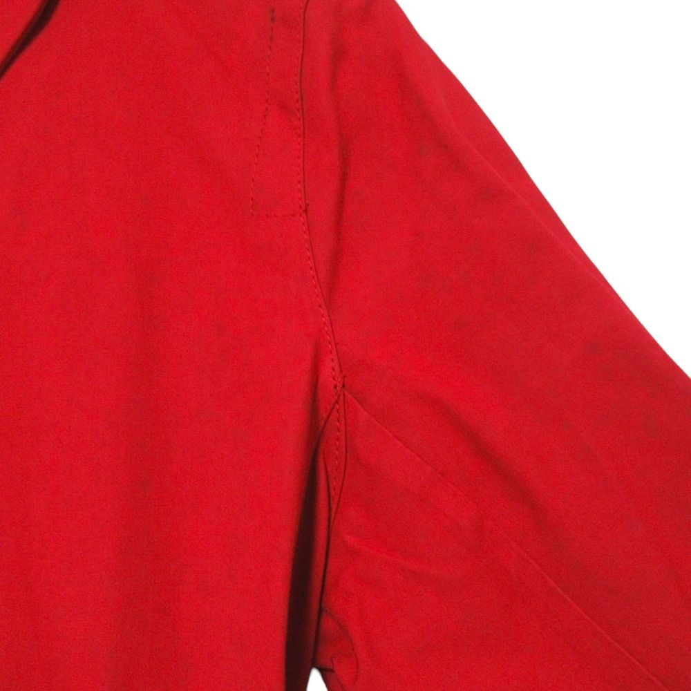 Louis Vuitton Mackintosh Rubberized Short Trench Coat 40 Red — view 8