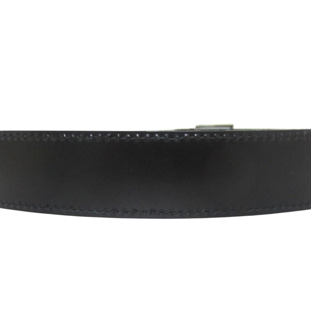 Gucci GG Jacquard Reversible Leather Belt 90 36 Black — view 4