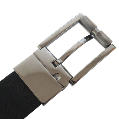 Gucci GG Jacquard Reversible Leather Belt 90 36 Black — view 8