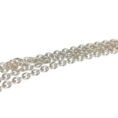 Gucci Interlocking Chain Pendant Necklace Silver — view 5