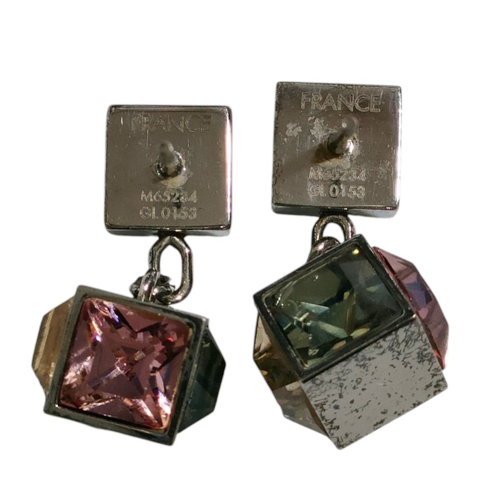 Louis Vuitton Book le Reille Gamble Vijoux Earrings Silver — view 5