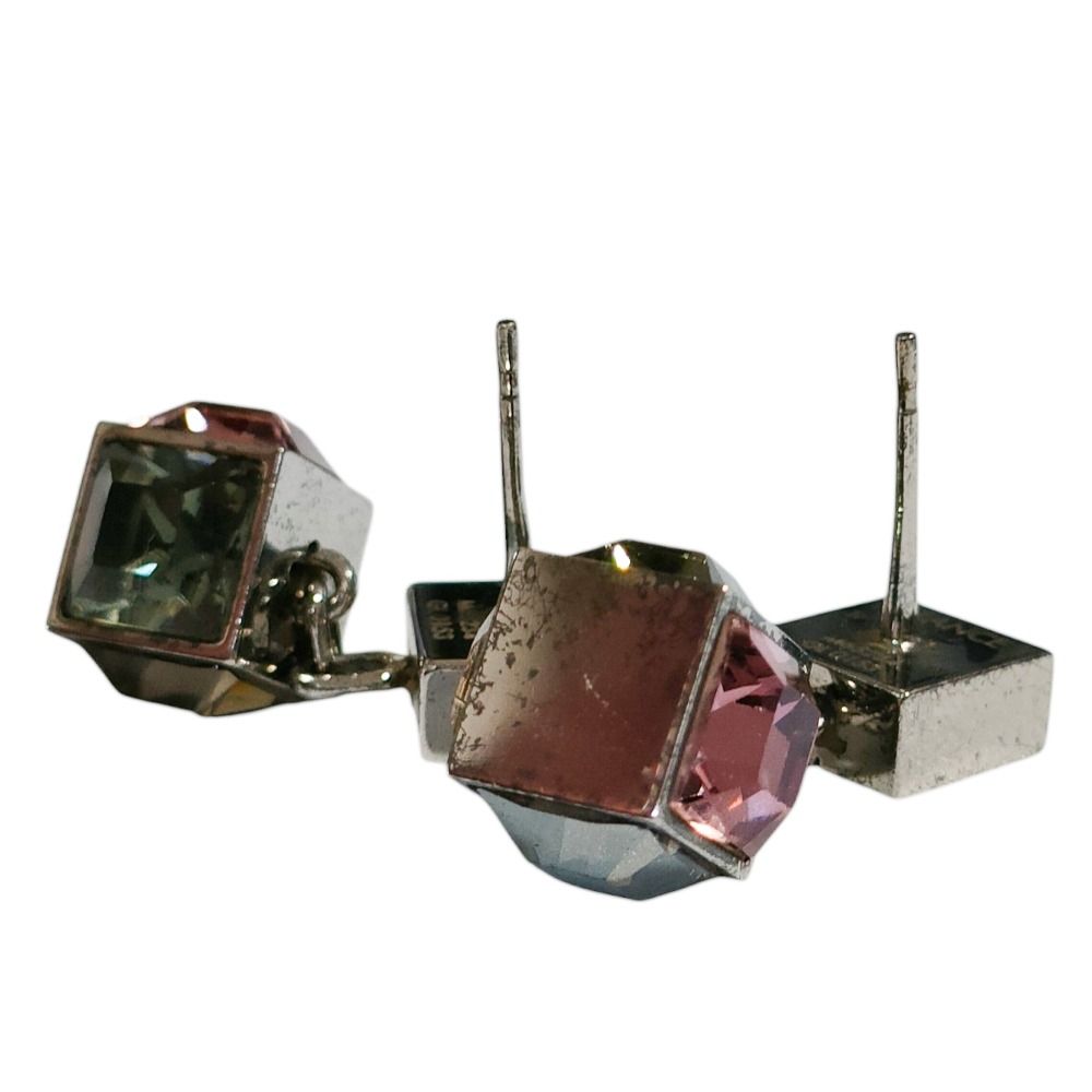 Louis Vuitton Book le Reille Gamble Vijoux Earrings Silver — view 6
