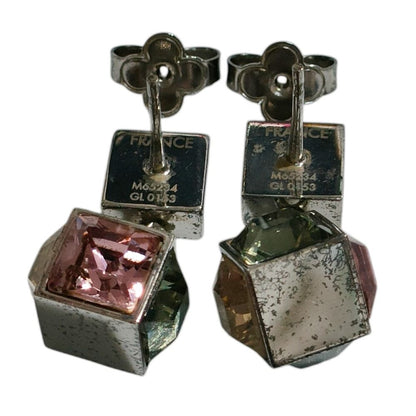 Louis Vuitton Book le Reille Gamble Vijoux Earrings Silver — view 4