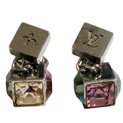 Louis Vuitton Book le Reille Gamble Vijoux Earrings Silver