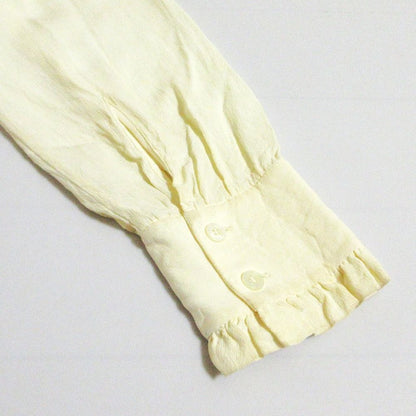 Celine Silk Blend Shirt 36 White — view 5