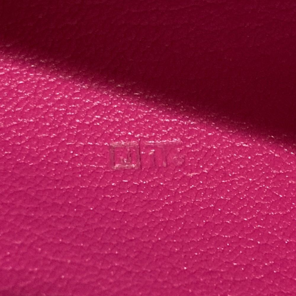 Hermes Globe Trotter Agenda Chevre Notebook Cover Gray Ju Pink — view 9