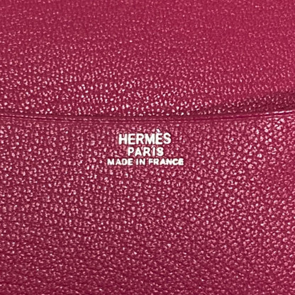 Hermes Globe Trotter Agenda Chevre Notebook Cover Gray Ju Pink — view 8