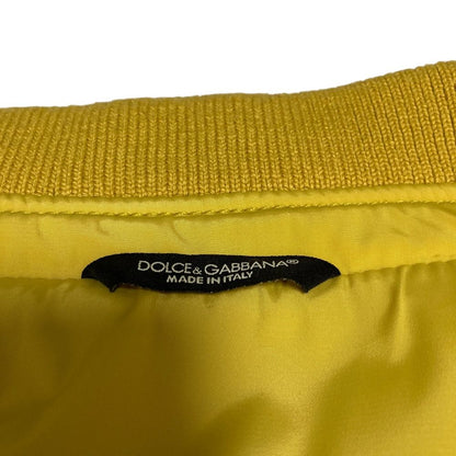 Dolce & Gabbana Padded Jacket 48 Yellow — view 7