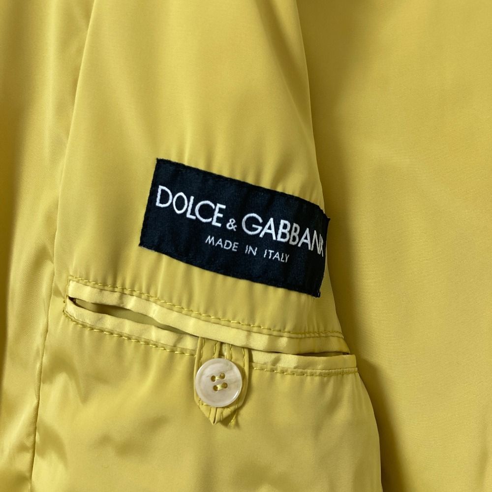 Dolce & Gabbana Padded Jacket 48 Yellow — view 6