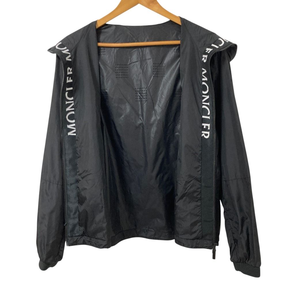 Moncler Junichi Nylon Hoodie 2 Black — view 3