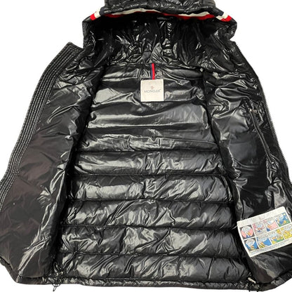 Moncler Lanoux Gilet Hooded Down Jacket Vest 2 Black — view 3