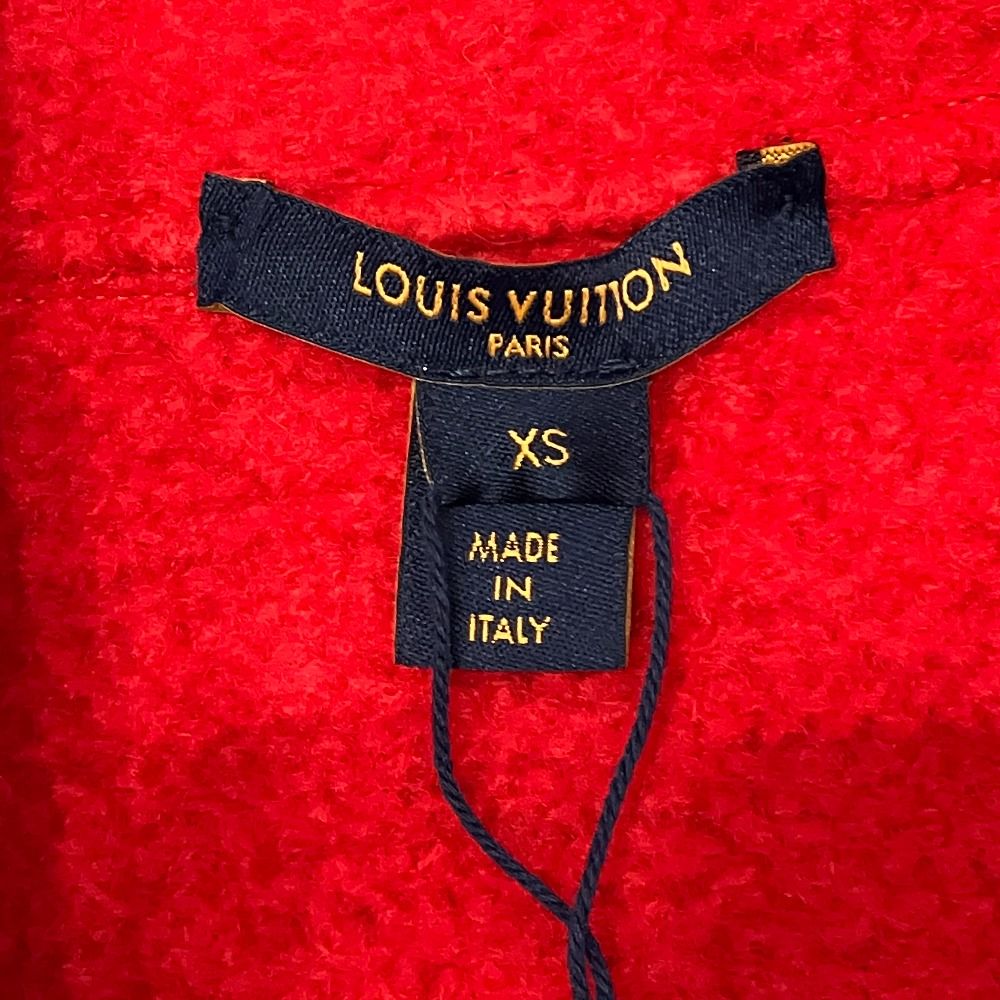 Louis Vuitton Wool Single Jacket XS Red — view 4