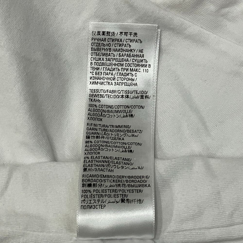 Balenciaga Adidas Collaboration Logo Embroidery Inside Out T-Shirt 3 White — view 7