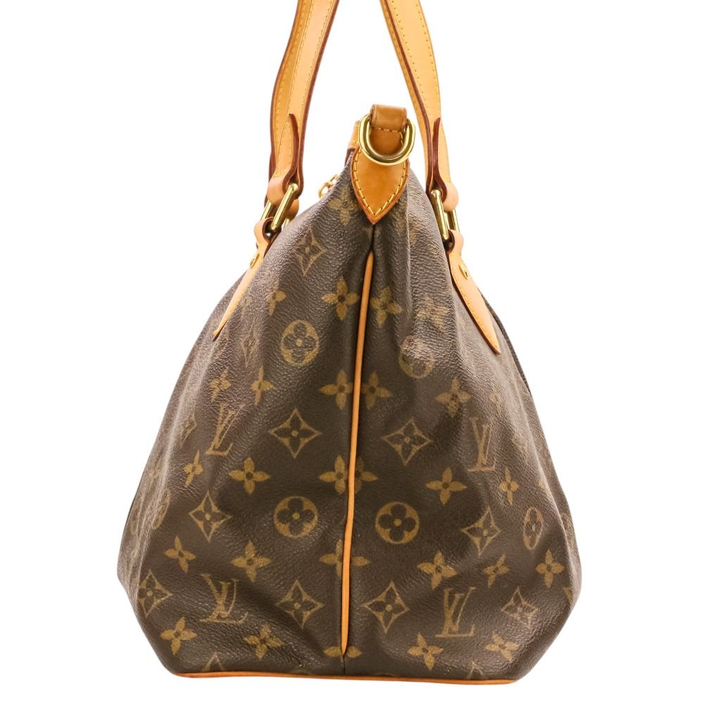 Louis Vuitton Palermo PM Monogram Shoulder Bag Tote Brown — view 3