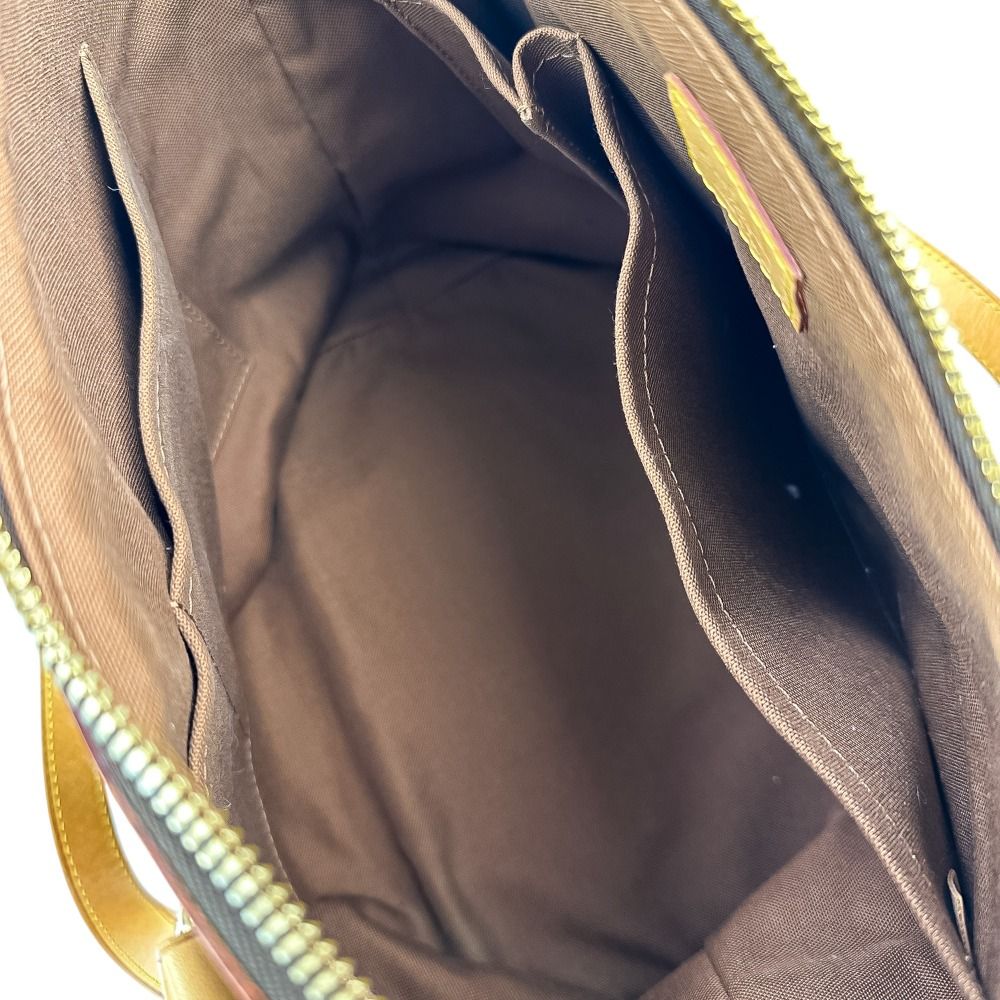 Louis Vuitton Palermo PM Monogram Shoulder Bag Tote Brown — view 8
