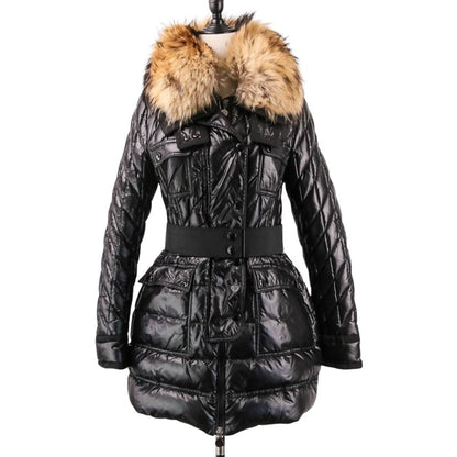 Moncler Safran Down Jacket Coat 1 Black — view 5