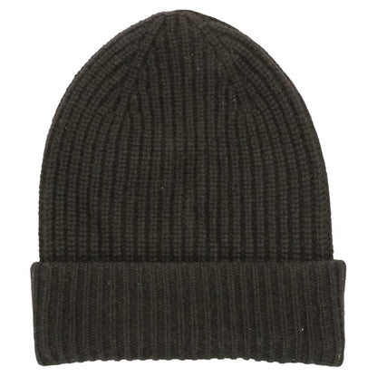 Celine Seamless Cashmere Triomphe Knit Cap Hat TU 53 cm Black — view 3
