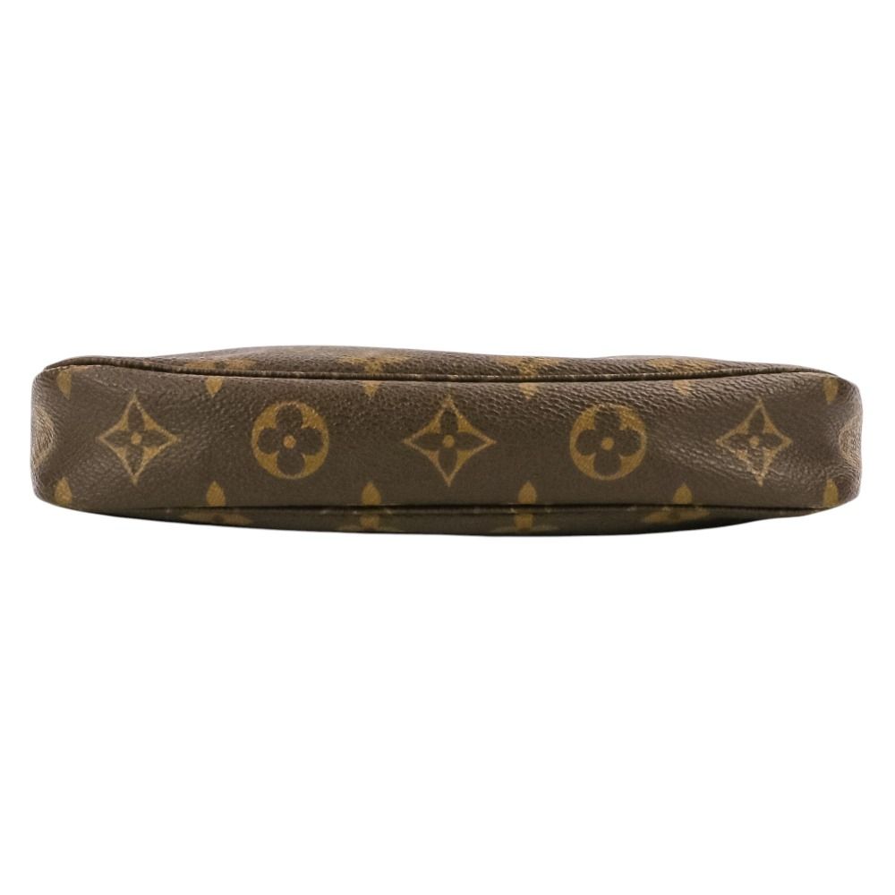 Louis Vuitton Monogram Pochette 2-Way Pouch with Shoulder Strap Brown — view 6