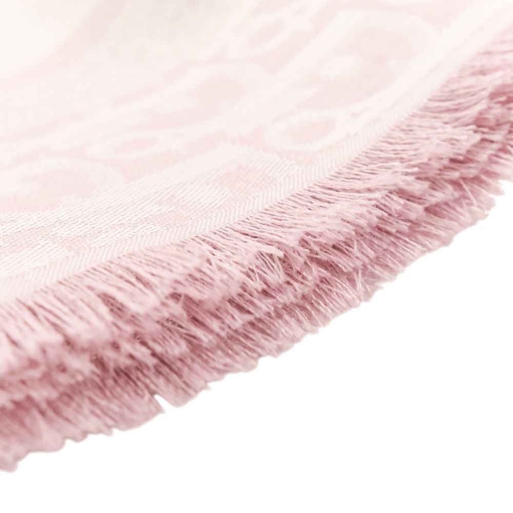 Dior Oblique Large Shawl Pink Scarf — view 6