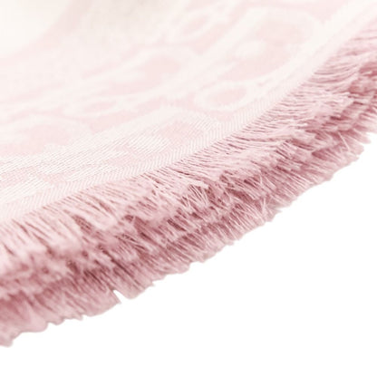 Dior Oblique Large Shawl Pink Scarf — view 6