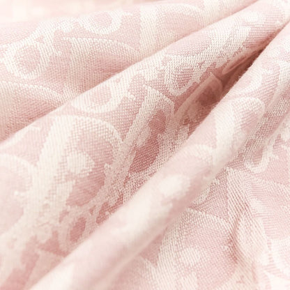 Dior Oblique Large Shawl Pink Scarf — view 4