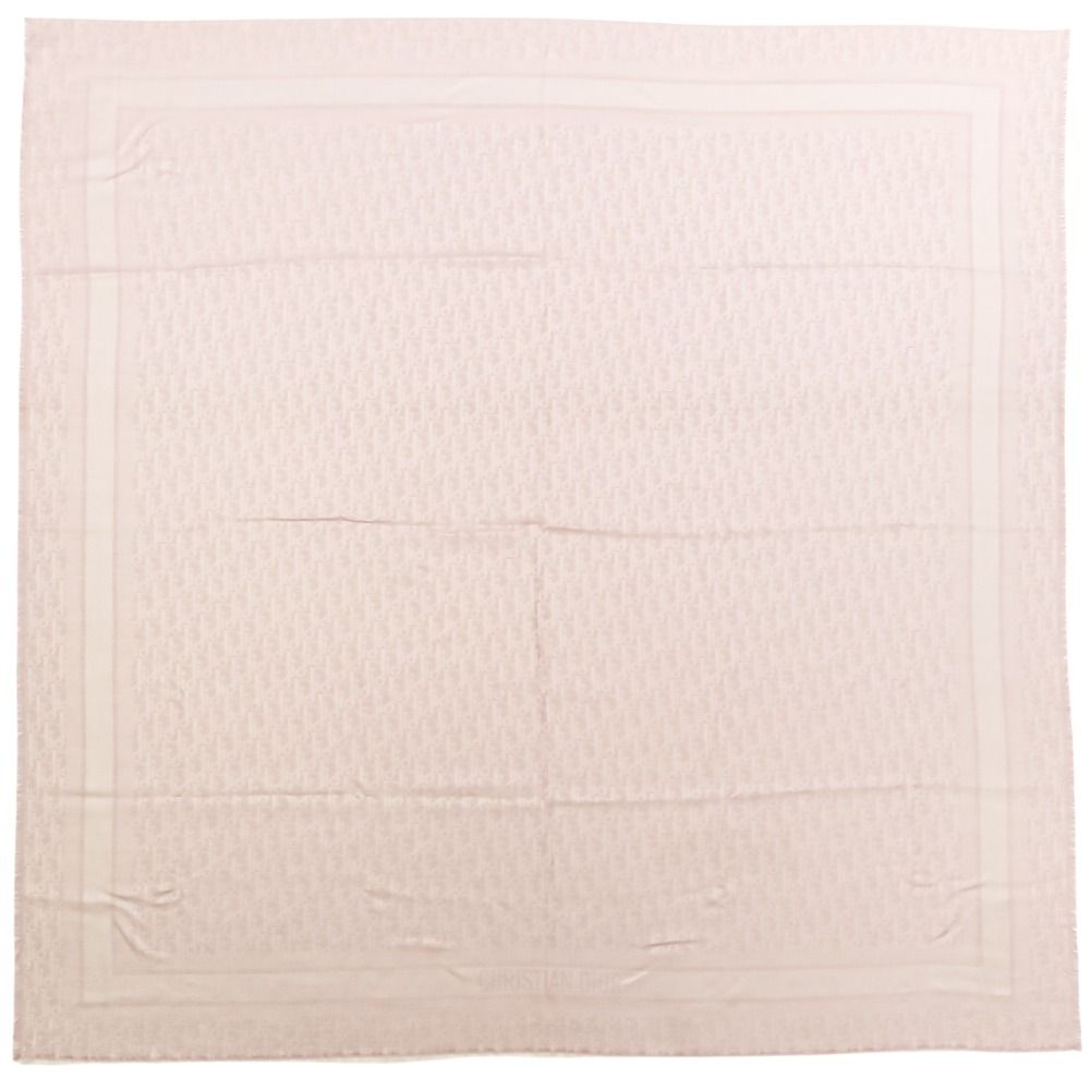 Dior Oblique Large Shawl Pink Scarf
