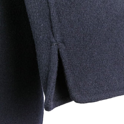 Max Mara 'S Esturia Roulis Bar Belted Coat Us4 Navy — view 7