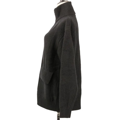 Hermes Knit Jacket Cardigan 36 Black — view 3