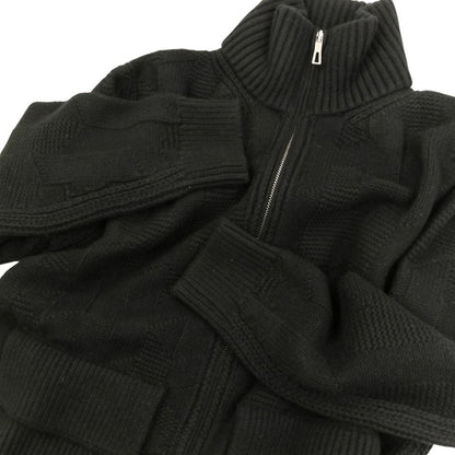 Hermes Knit Jacket Cardigan 36 Black — view 6