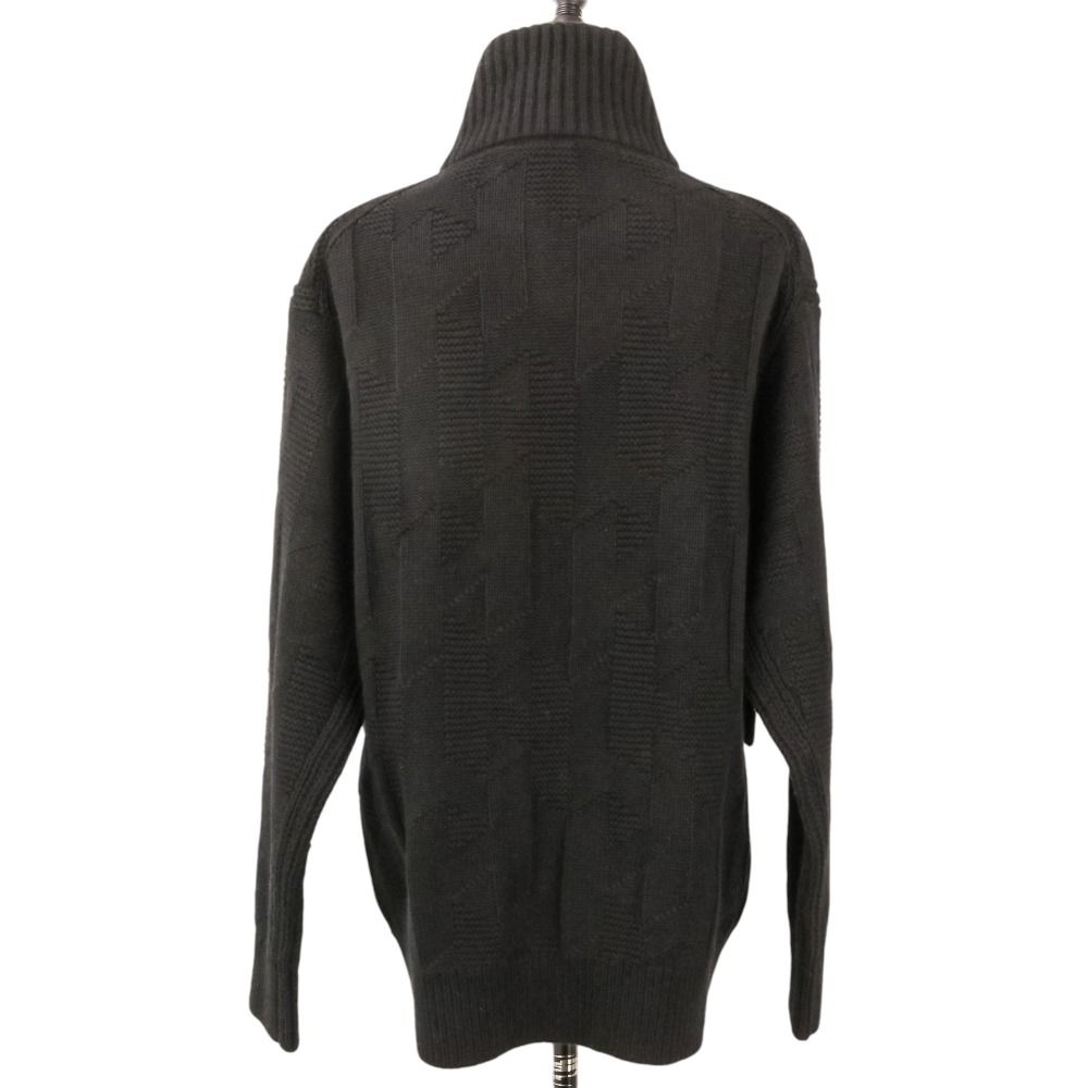 Hermes Knit Jacket Cardigan 36 Black — view 4