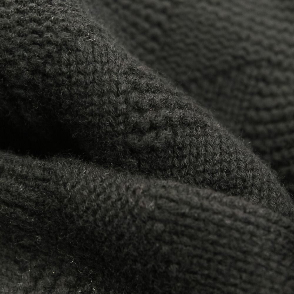 Hermes Knit Jacket Cardigan 36 Black — view 8