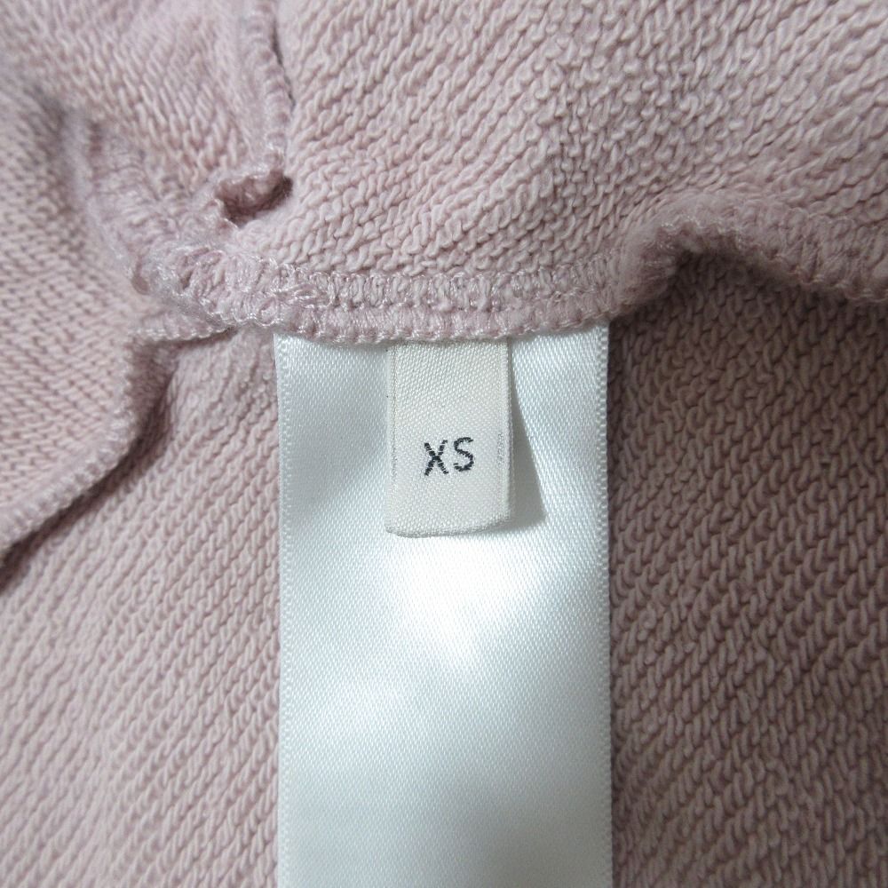 Celine Cotton Fleece Oversize Sweatshirt Shirt XS Pink — view 8