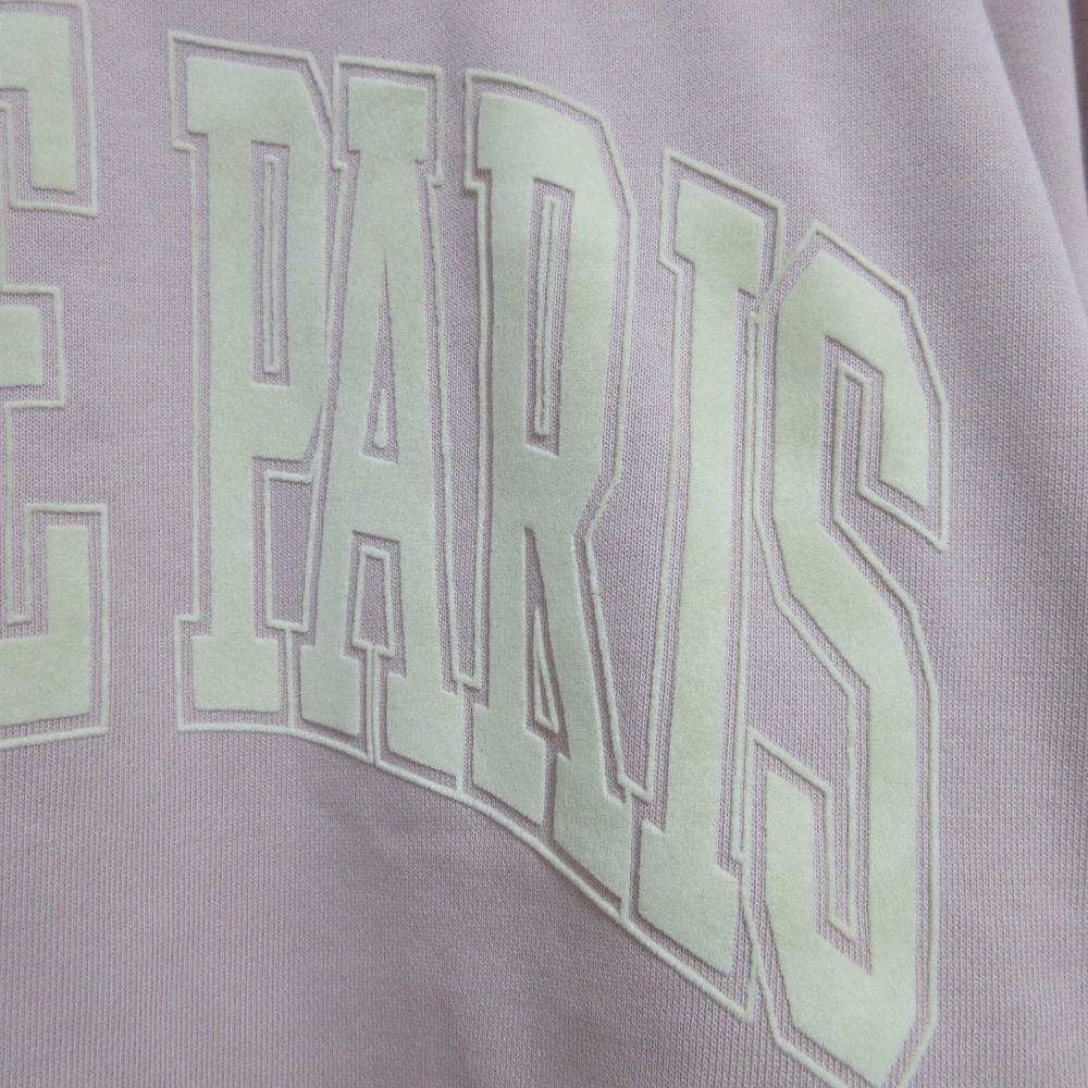 Celine Cotton Fleece Oversize Sweatshirt Shirt XS Pink — view 6
