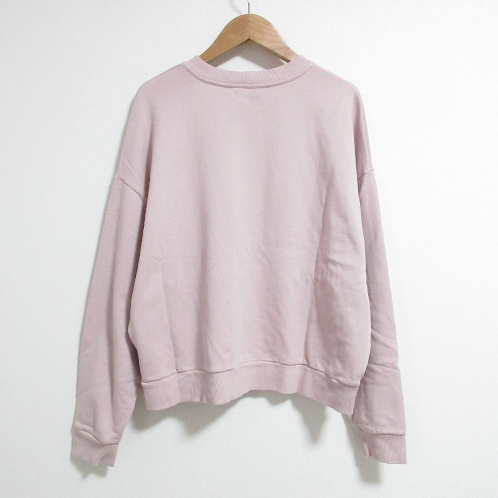 Celine Cotton Fleece Oversize Sweatshirt Shirt XS Pink — view 2