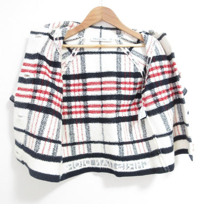 Dior Technical Cotton & Wool Jacket 38 White Black Red — view 5