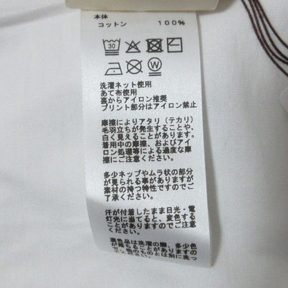 Hermes Cartouche Chevron T-Shirt Long Sleeve Top 40 White — view 9